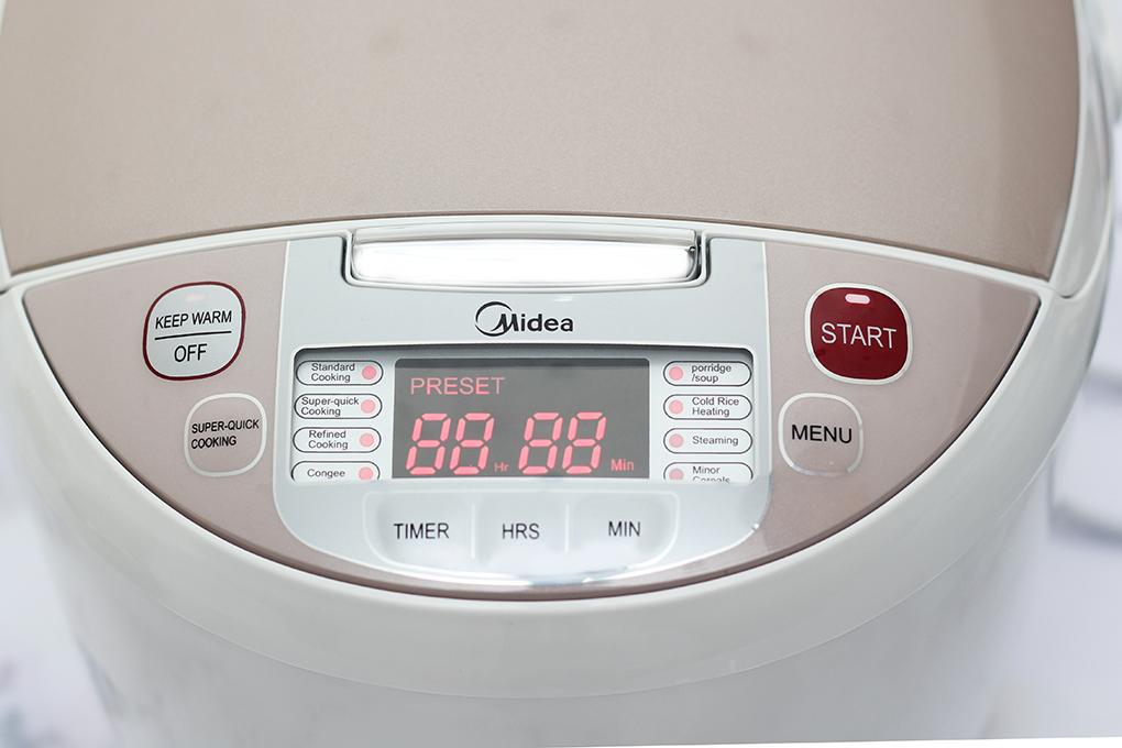 Nồi cơm điện tử Midea MB-FS5018 1,8l 860W (Trắng)