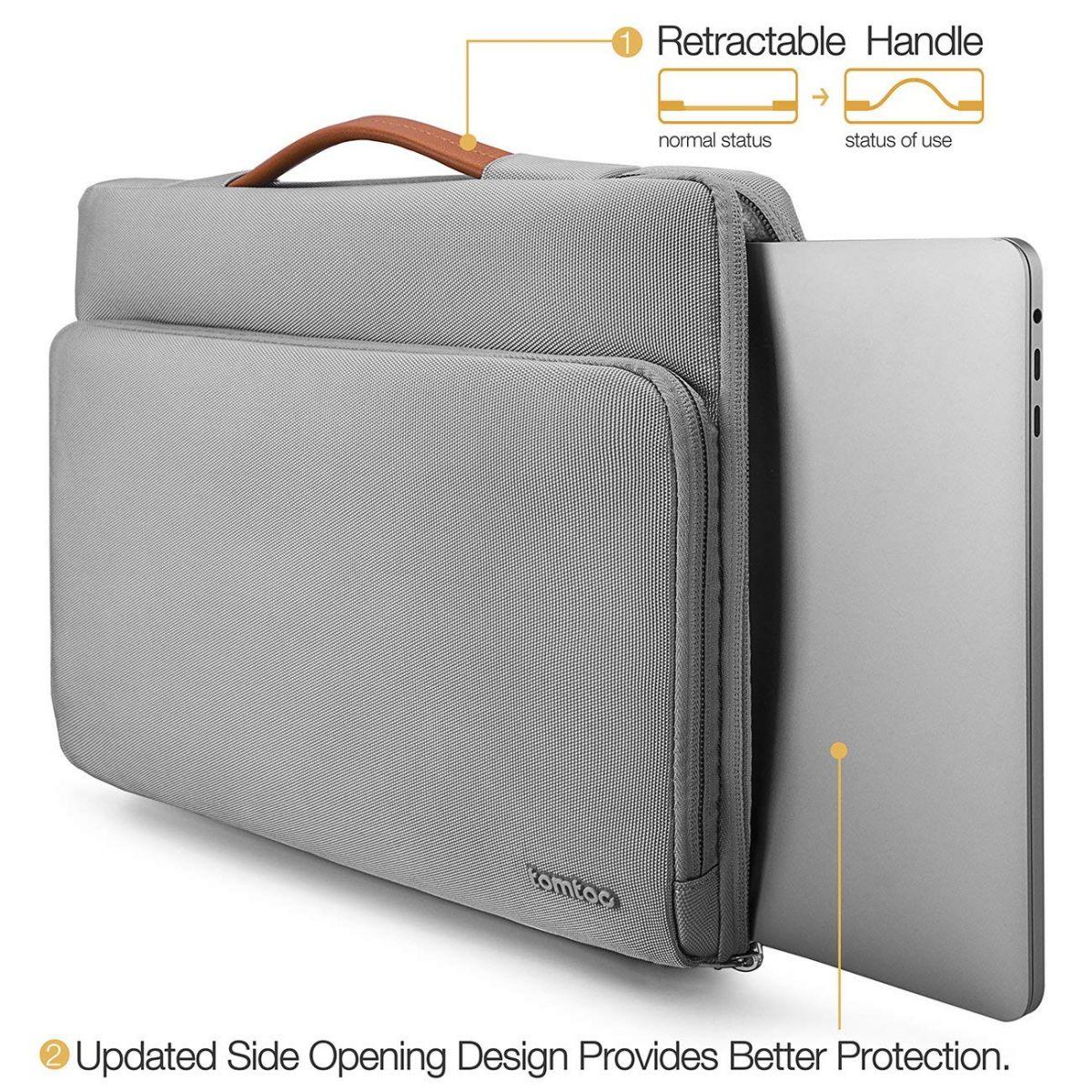 Túi chống sốc Tomtoc Briefcase Macbook New Pro  15 - A14