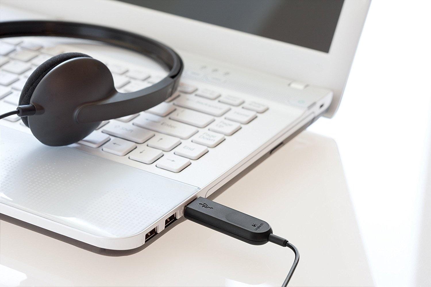 Tai nghe cao cấp kèm Micro chống ồn Logitech H340 - Headphone Logitech H340