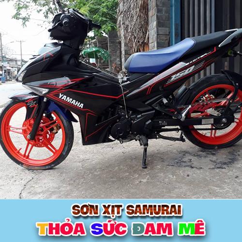 Sơn samurai màu cam - Chai sơn cam rực Y3505 sơn xịt samurai