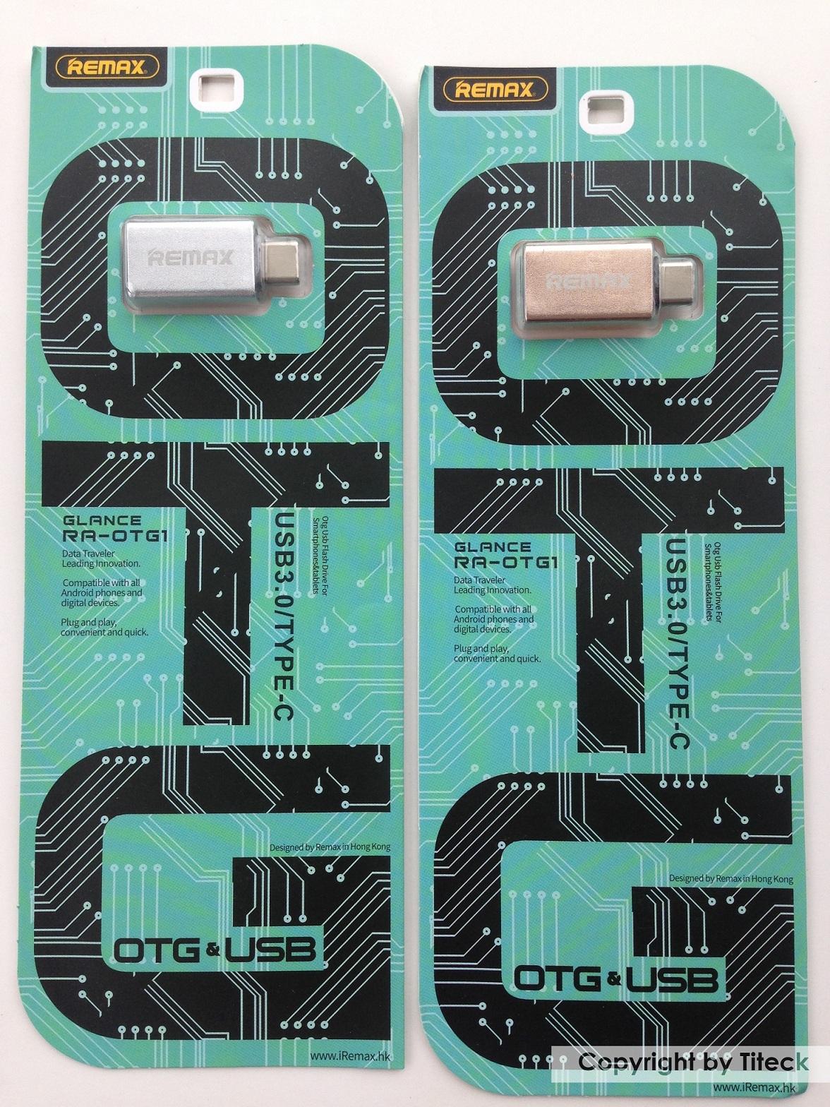Cáp OTG Type C to USB 3.0 Remax