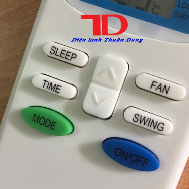 Remote, điều khiển dành cho máy lạnh TCL, Điện Lạnh Thuận Dung