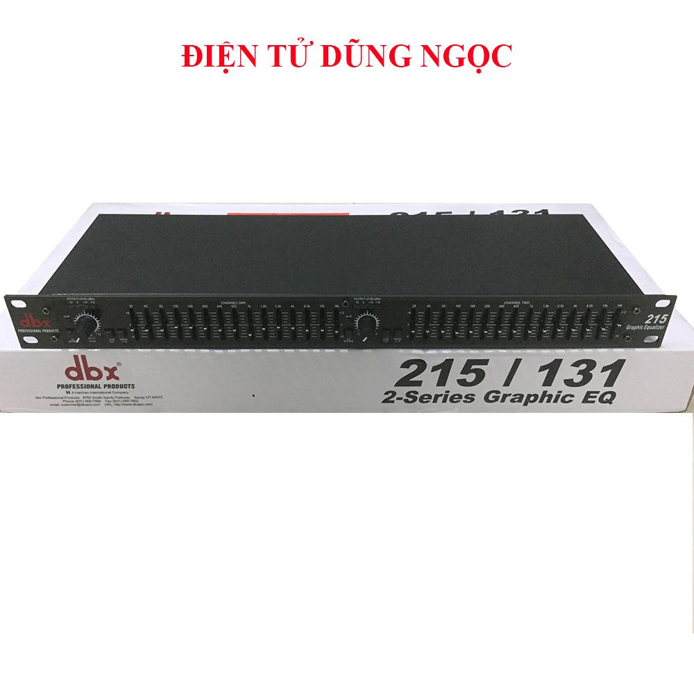 Lọc tiếng Equalizer DBX -215