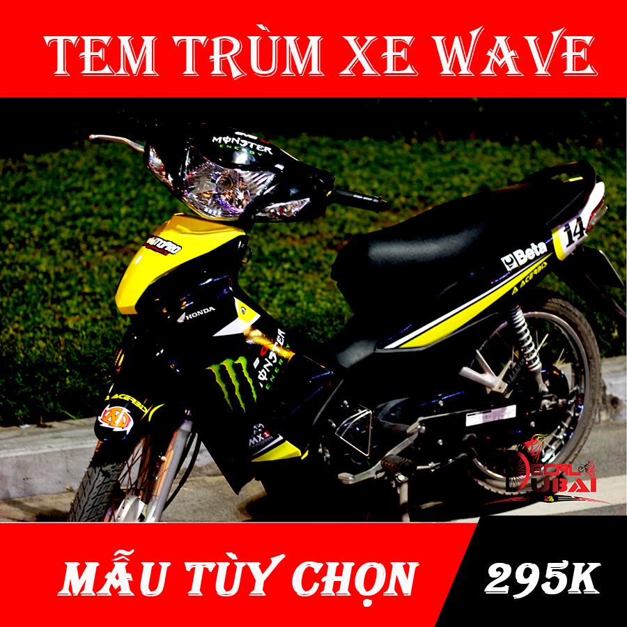 Tem trùm xe wave