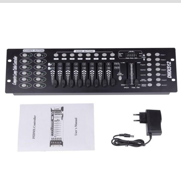 BÀN ĐIỀU KHIỂN ĐÈN SÂN KHẤU DMX512-192