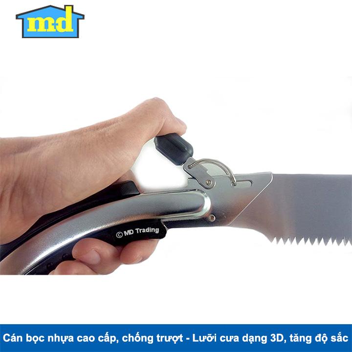 Cưa gỗ cầm tay 350mm TOP F890302 (có bao đựng)