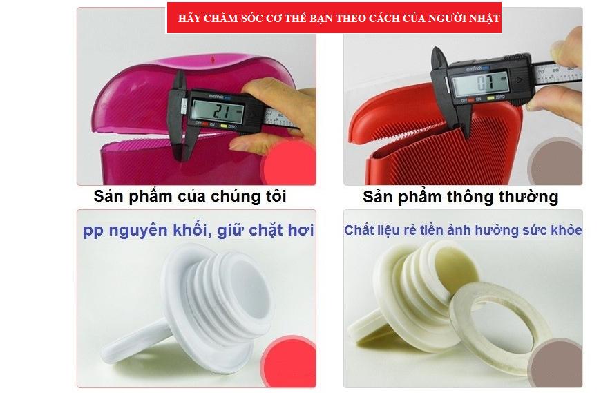 Túi chườm nóng lạnh thương hiệu cao cấp [Màu tím]