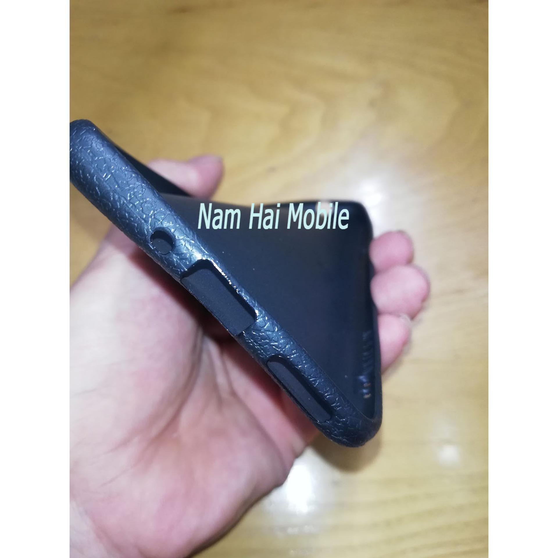 Nokia 5 ốp lưng silicon vân da,tặng kính cường lực