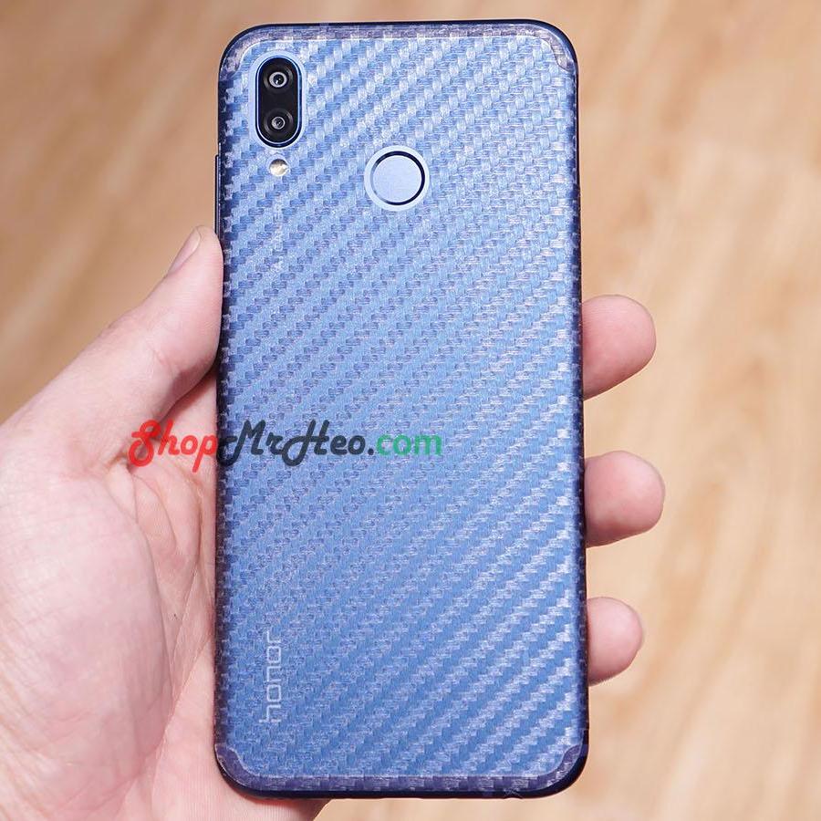 Bộ 3 skin dán mặt lưng vân 3d honor play