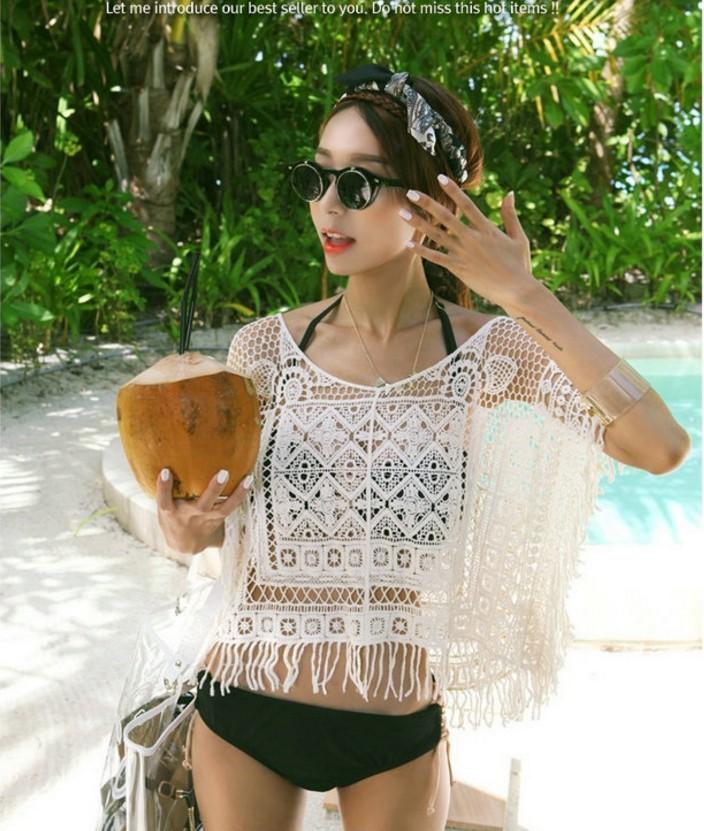 Áo lưới đi biển đi chơi thời trang M06