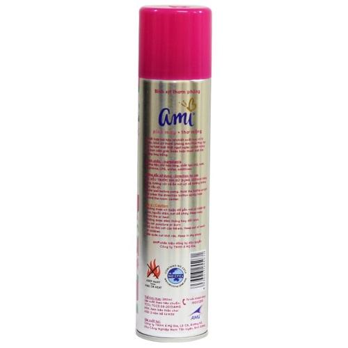 Bình xịt phòng Ami Pink May thơ mộng 280ml