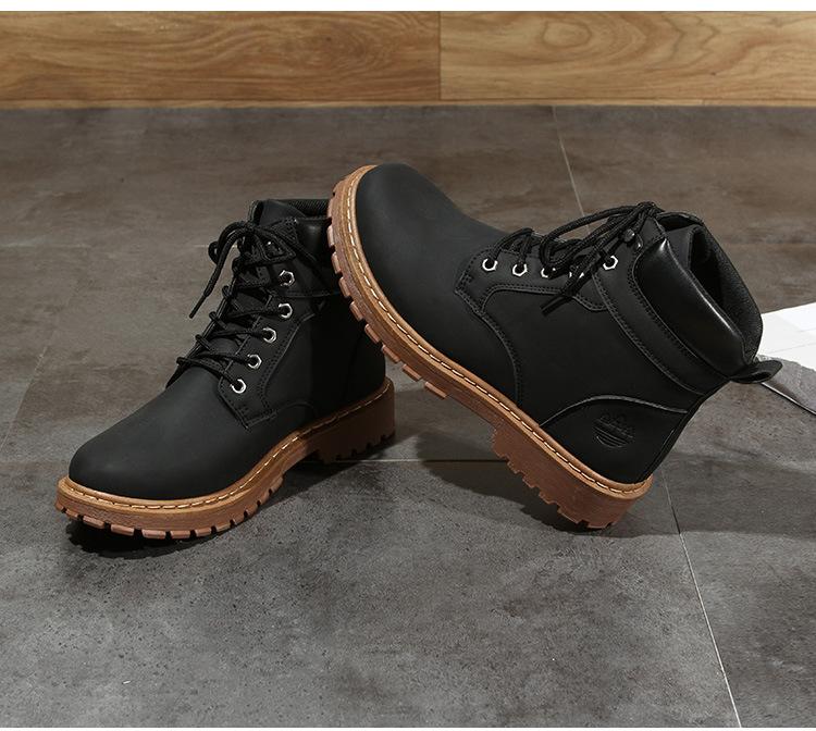 Giày Boot Da Nam SACAS SC062