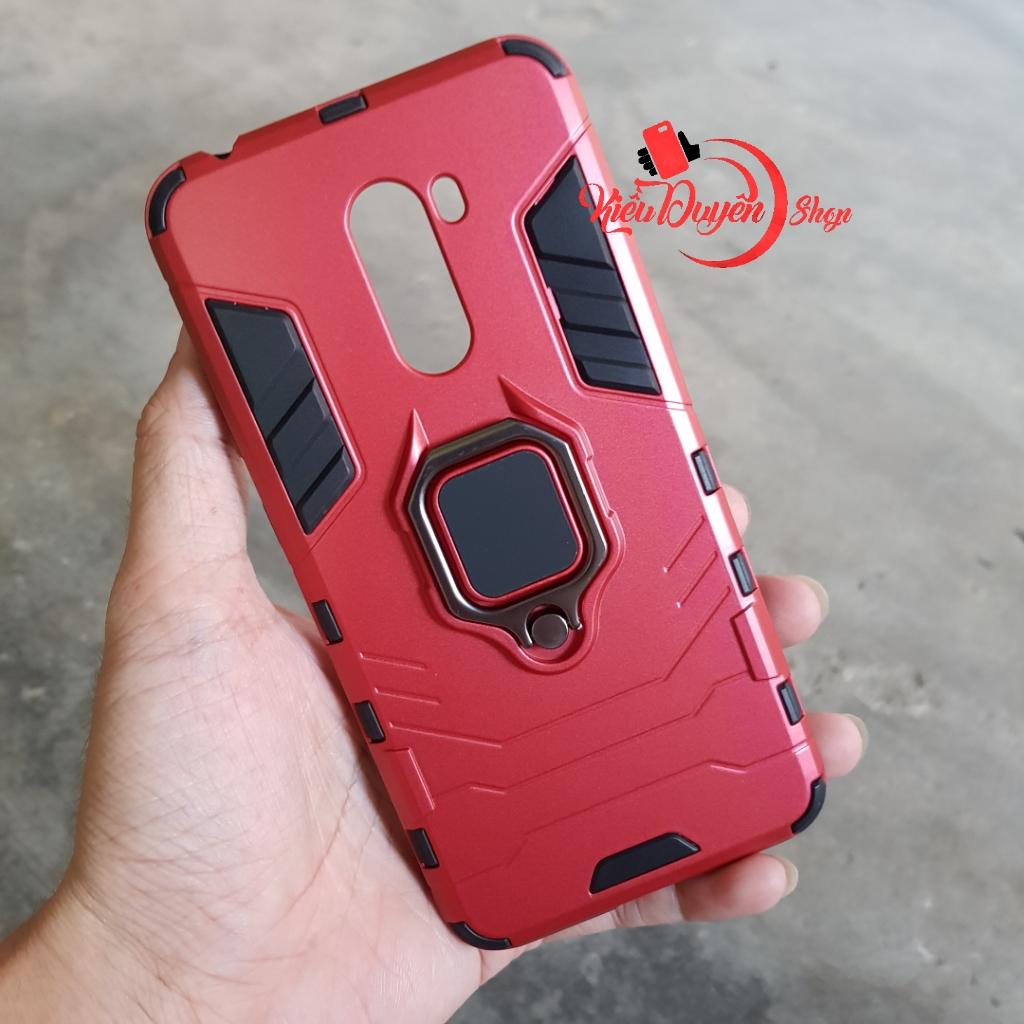 Ốp lưng Xiaomi Pocophone F1 chống sốc Iron Man ver 2