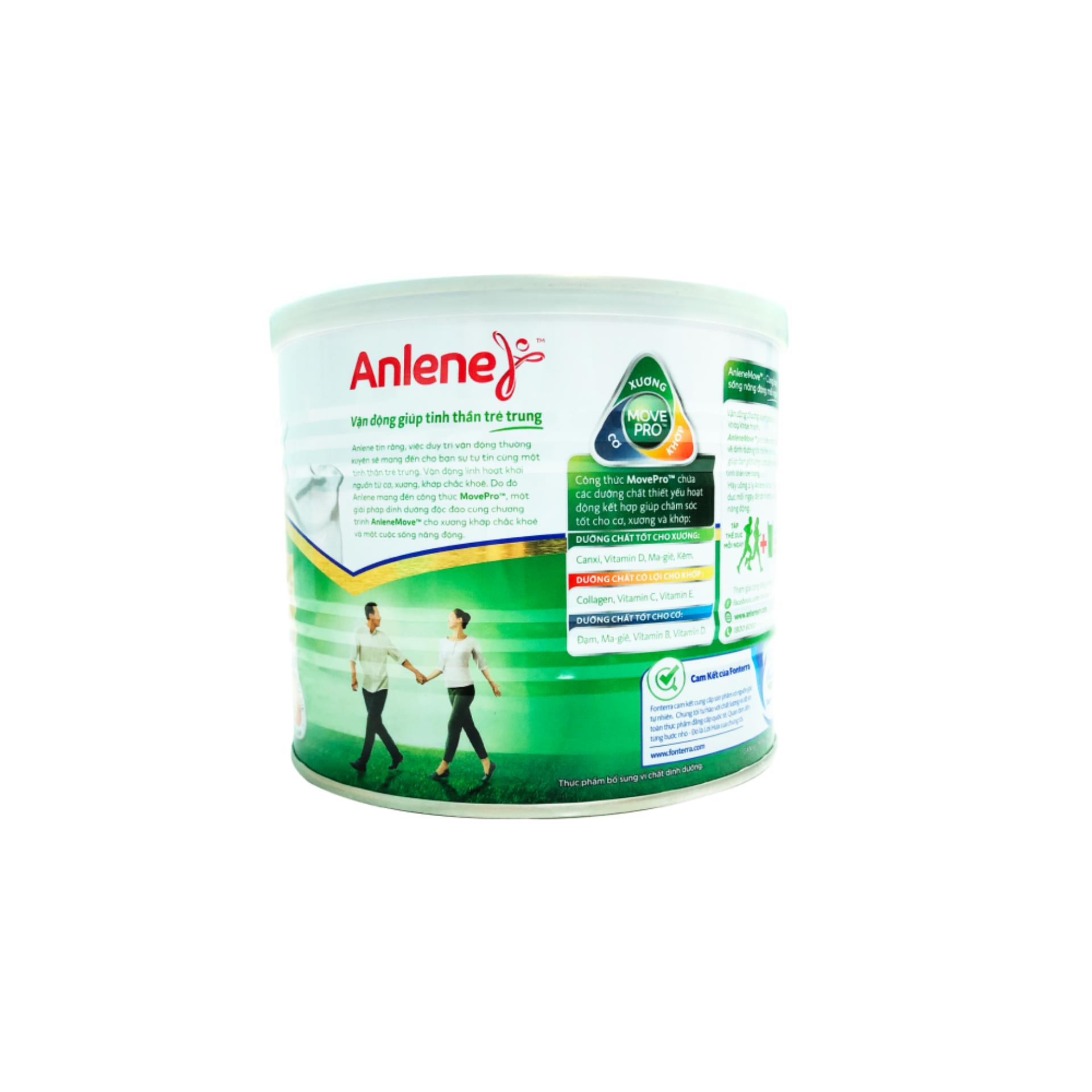 Anlene Gold MOVEPRO™ 400G (hương vani, hộp thiếc)
