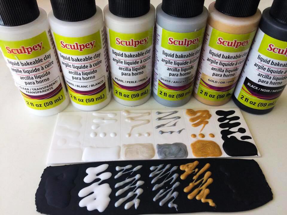 Đất sét loãng Sculpey - Màu Vàng Gold