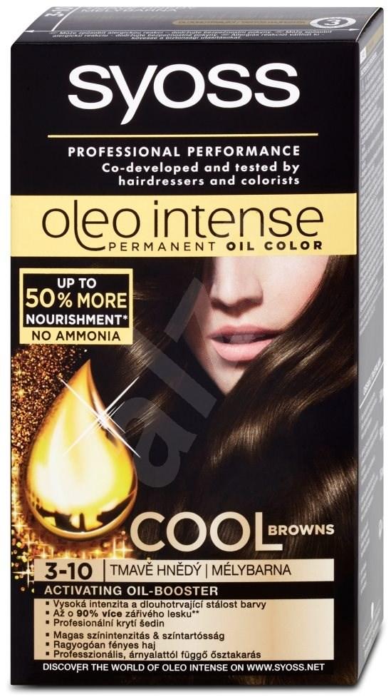 SYOSS Oleo Intense 3-10 Dark – sự kết hợp tuyệt vời giữa công nghệ và độ bền màu. Với chiết xuất tinh dầu quý giá, sản phẩm giúp tóc mềm mượt và bóng khỏe hơn.