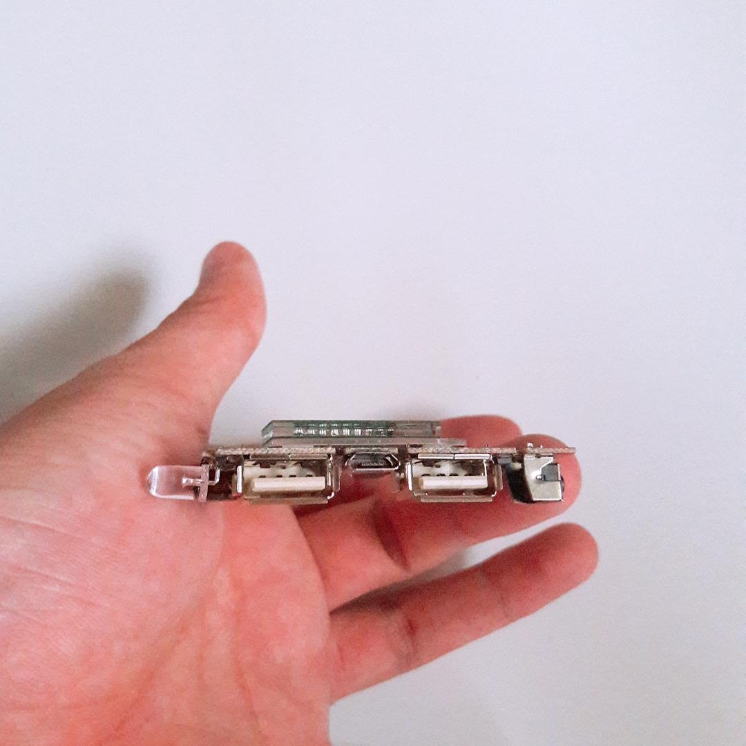 Mạch Sạc Dự Phòng 2A Cổng USB , Hiển Thị LCD