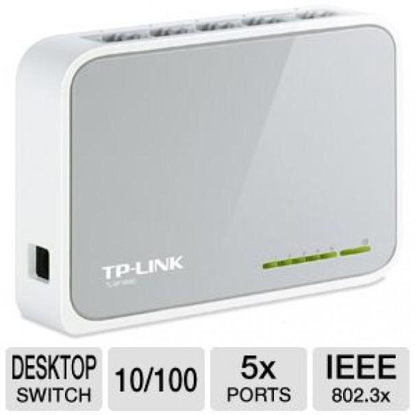 Bộ chia mạng Switch TP-LINK TL-SF1005D 5-Port 10/100Mbps