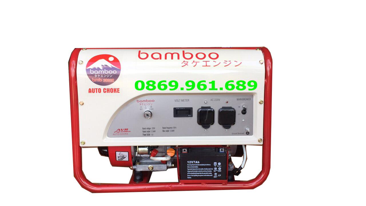 Máy phát điện Bamboo bmb 3800C 2,8kw-xăng