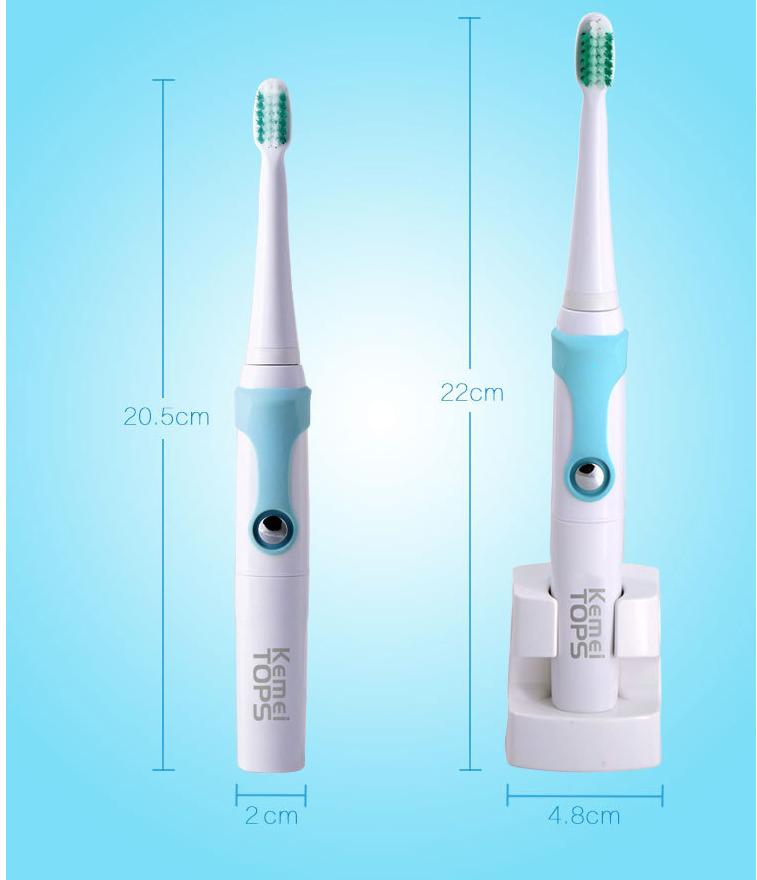 [HCM]Bàn Chải Đánh Răng Điện Kemei KM-907