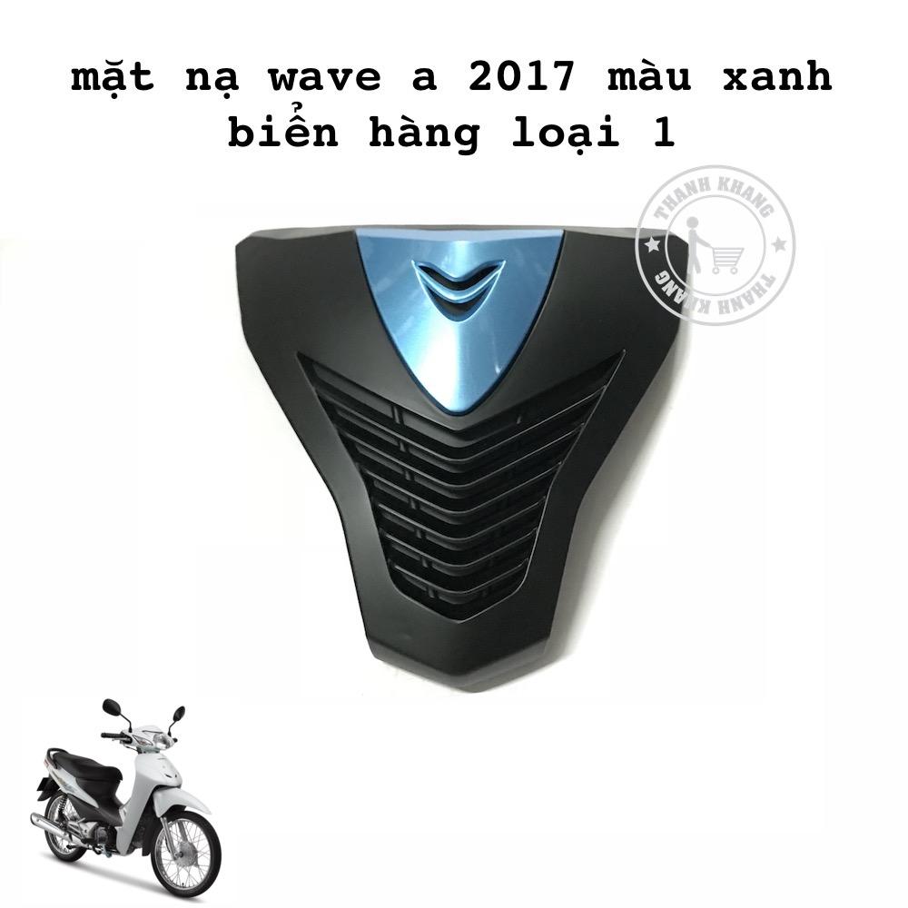 [HCM]Mặt nạ xe Wave Anpha 2017 đen phối xanh Thanh Khang 006001128
