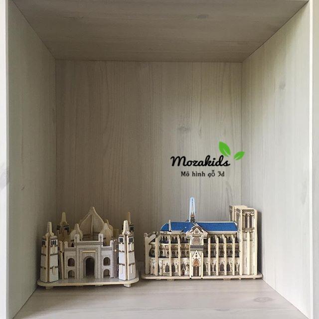 Đồ chơi lắp ráp gỗ 3D Mô hình Đền Taj Mahal