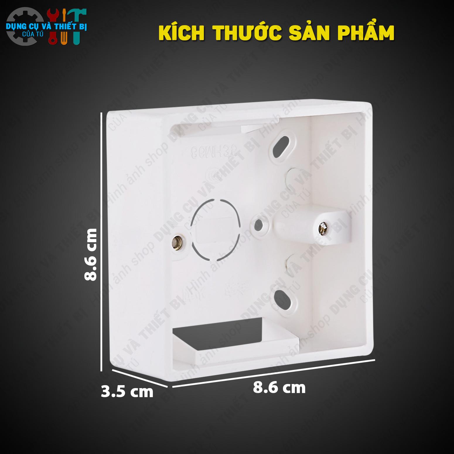 ĐẾ  Ổ CẮM ĐIỆN ÂM TƯỜNG CAO CẤP