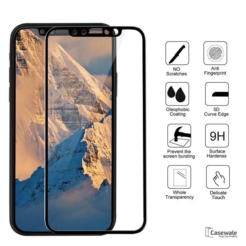 Kính cường lực iPhone X / iPhone Xs (Full Màn, Full Keo)