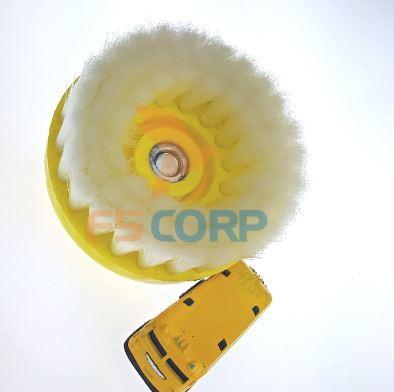 [HCM]Bàn chải giặt ghế sofa lông mịn 11cm