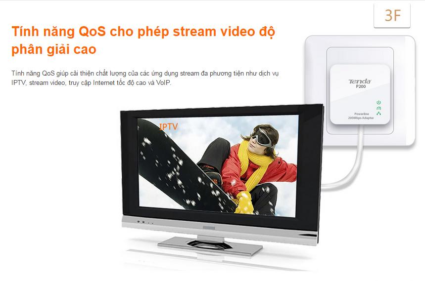 Tenda P200 200Mbps PowerLine