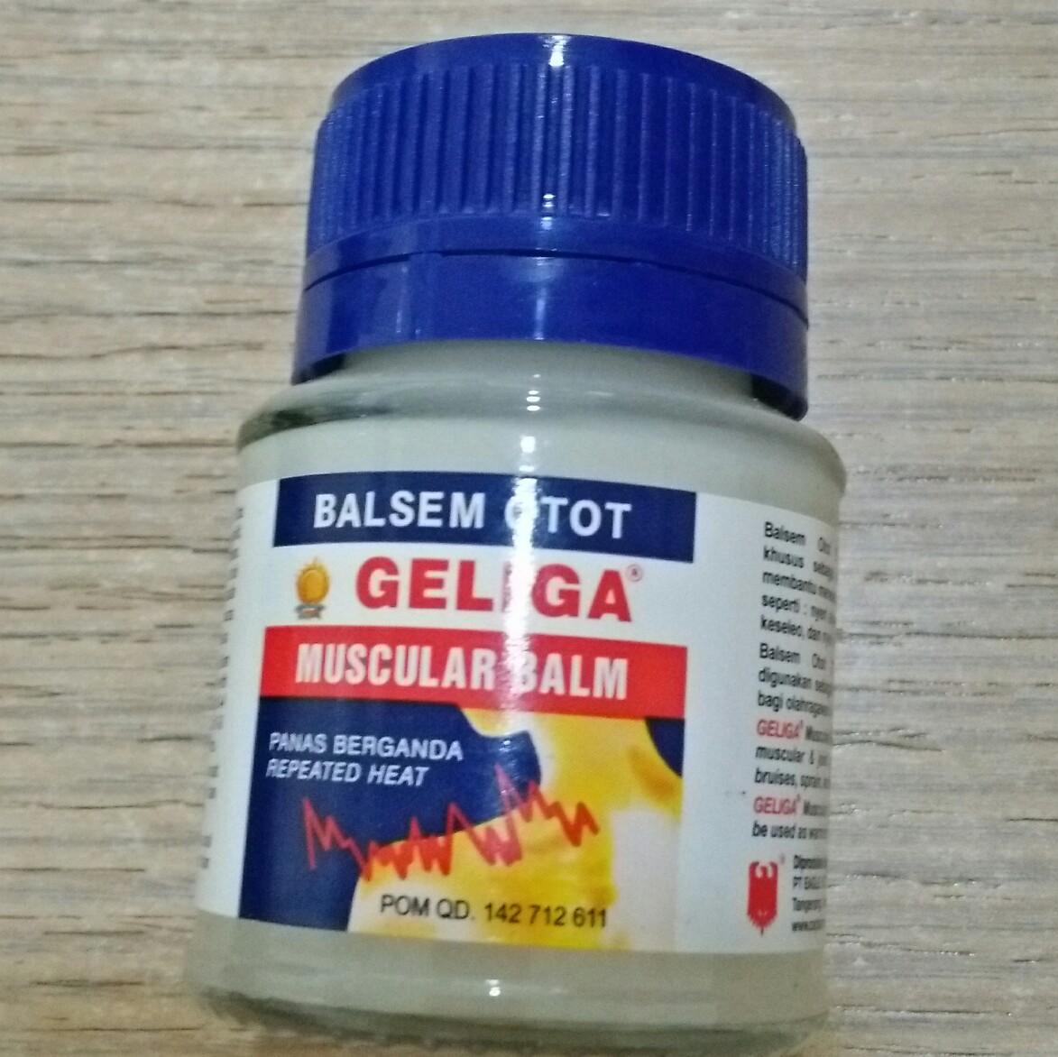 Combo 6 DẦU CÙ LÀ LỬA - GELIGA MUSCULAR BALM 40gr