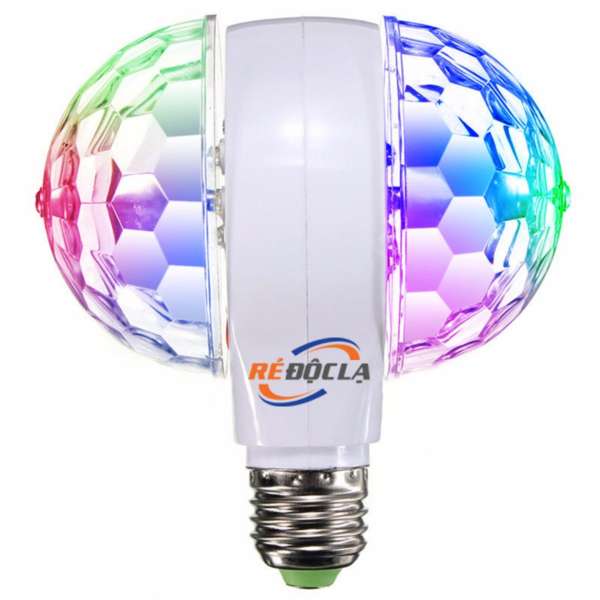 Đèn led xoay nhiều màu E27 LED MAGIC BALL LIGHT