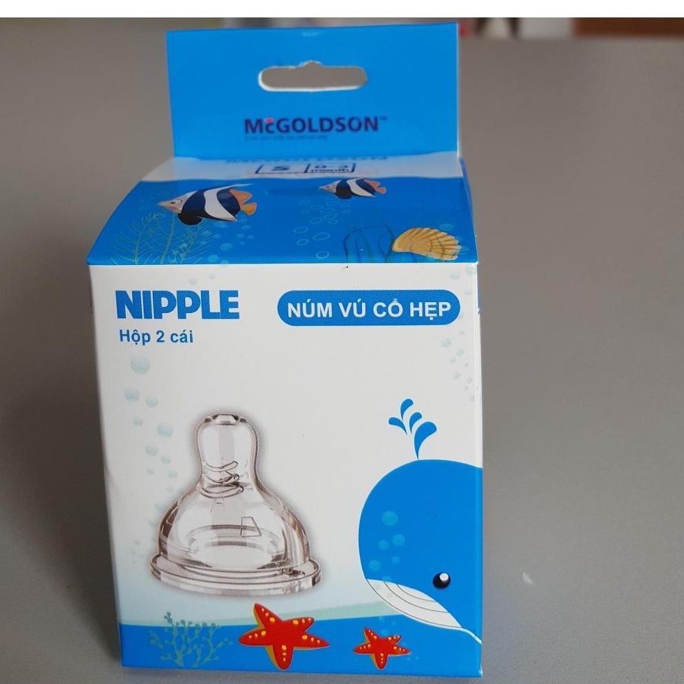 Núm vú cổ hẹp McGOLDSON (2 cái/hộp)