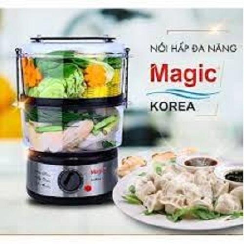 [HCM]MÁY HẤP RAU CỦ 2 TẦNG 5L HÀN QUỐC