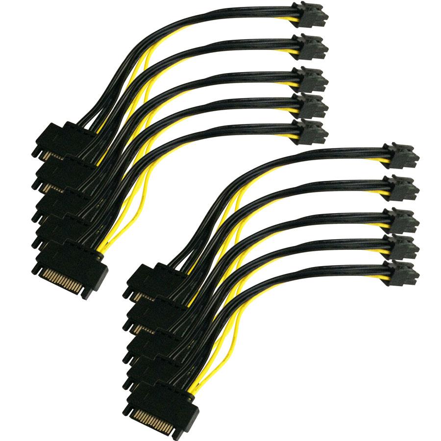 [HCM]Dây cáp chuyển đổi nguồn SATA sang Ide 6 pin