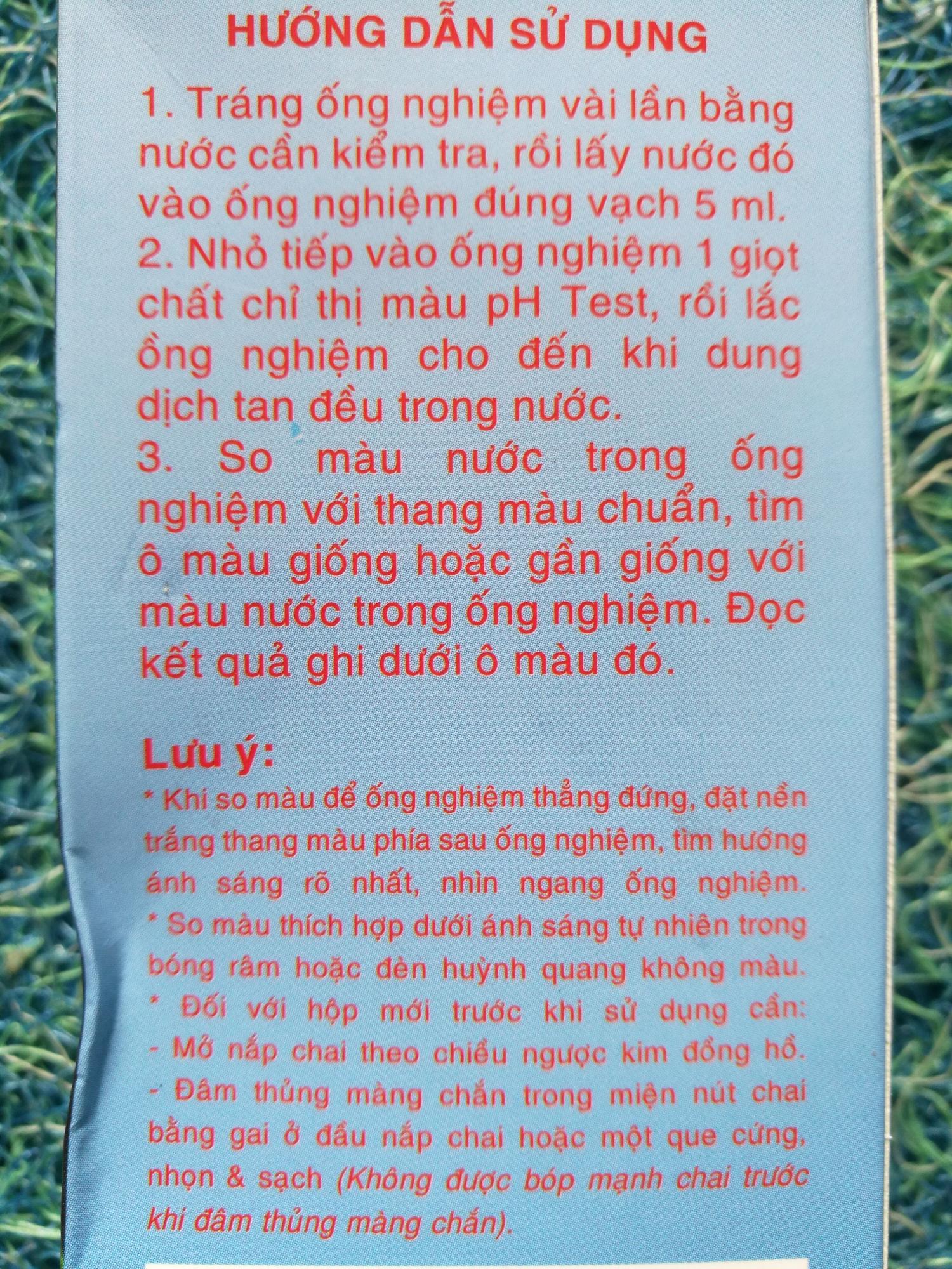 [HCM]Kiểm tra pH cho nước hồ cá  hồ sinh vật