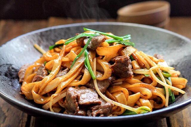 Bánh phở sấy khô hiệu Ba cây tre không phụ gia độc hại