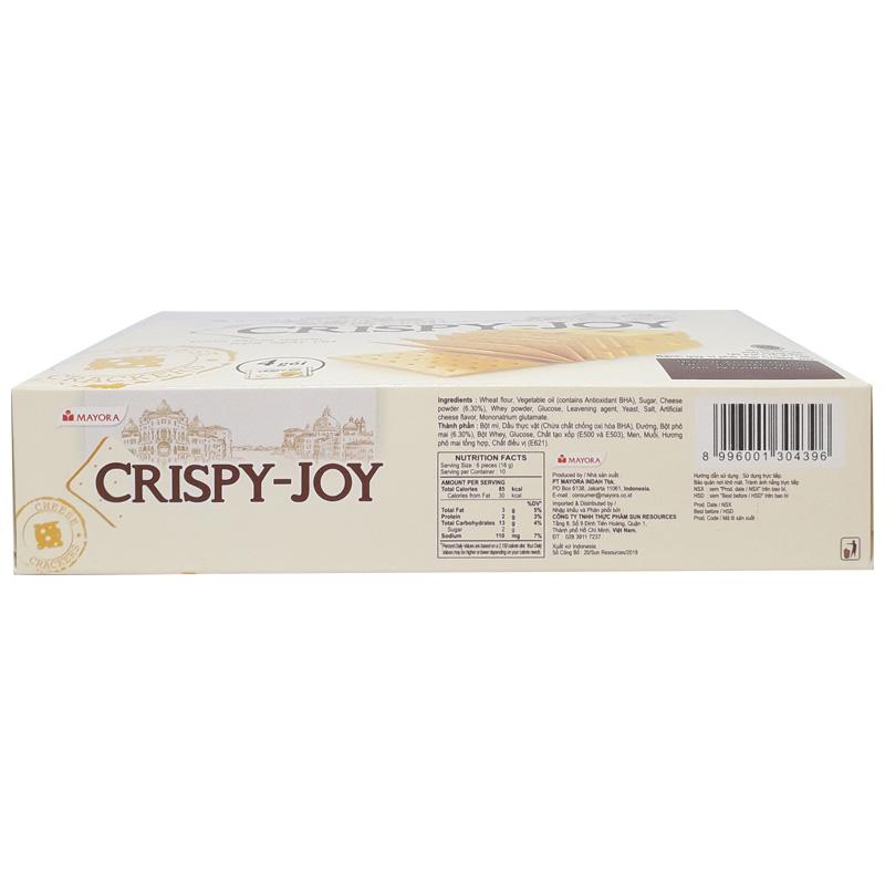 Bánh Quy Vị Phô Mai Crispy Joy 360g