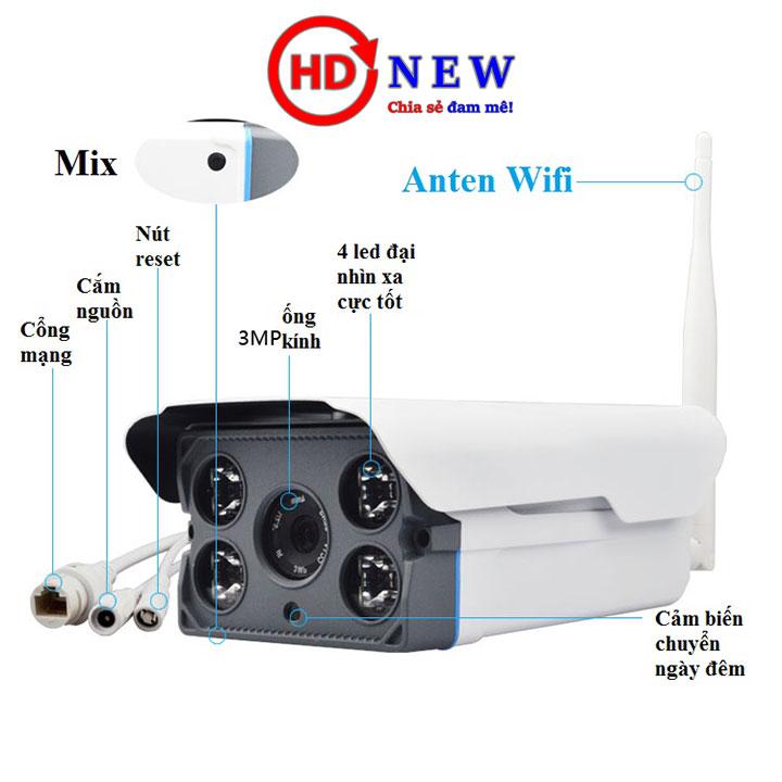 CAMERA YOOSEE NGOÀI TRỜI IPW004