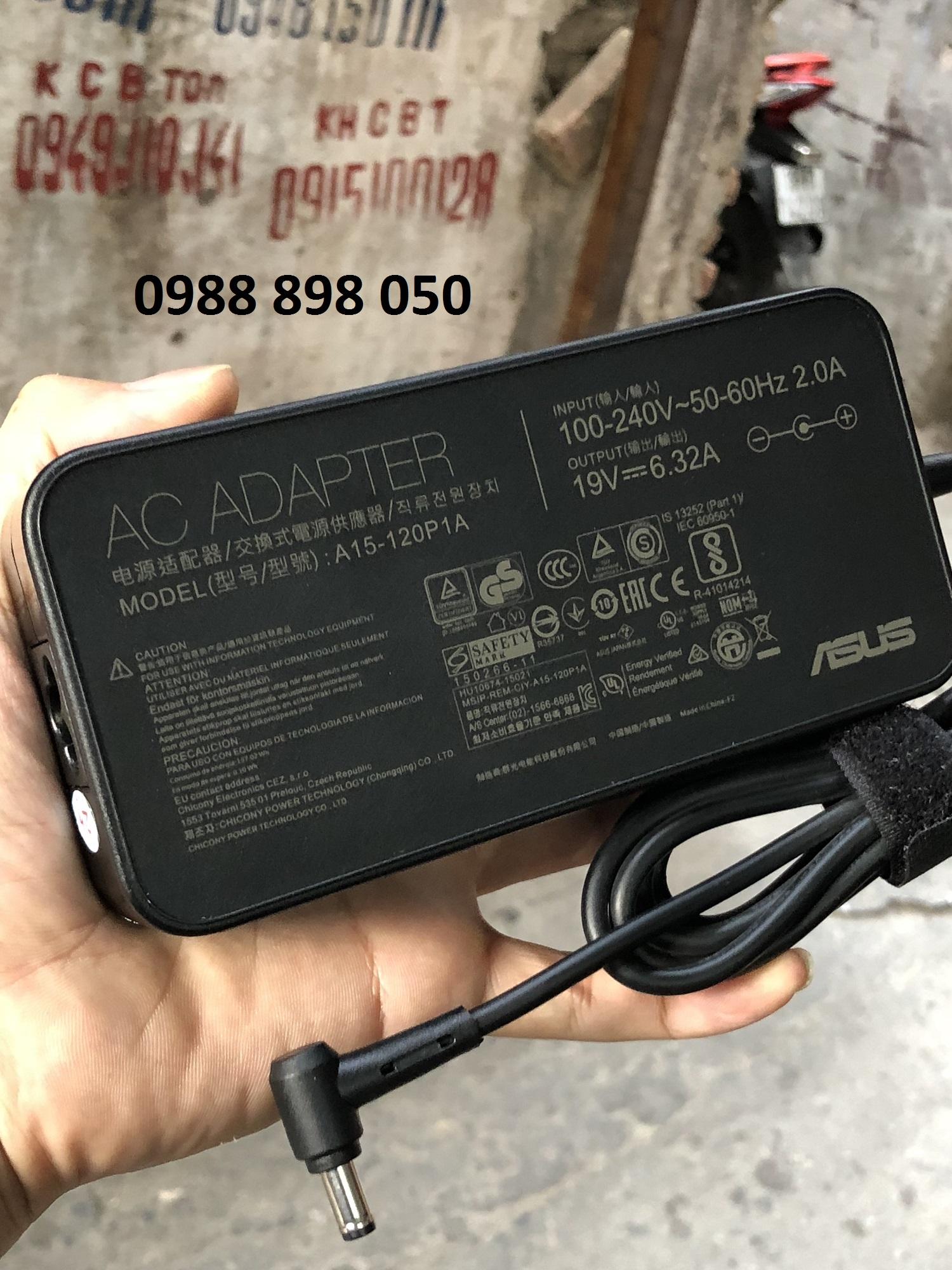 Sạc Laptop Asus 19v-6.32a bản gốc