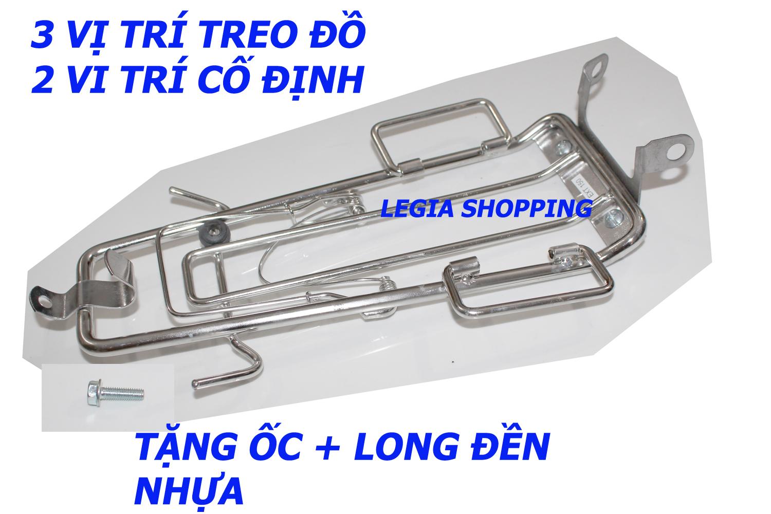 Baga giữa Inox 10mm dành cho Exciter 150