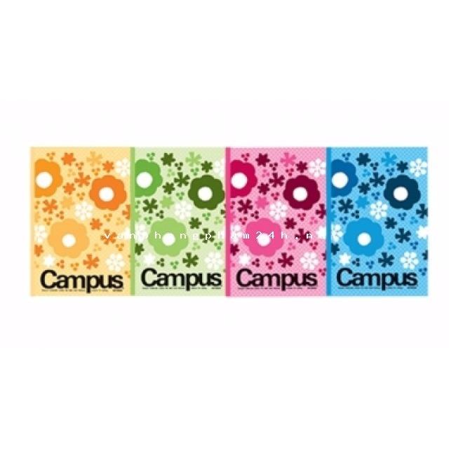 Tập 10 vở kẻ ngang campus 80trang