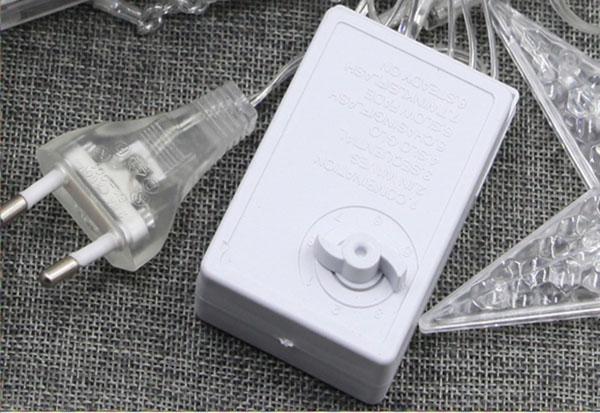 Set 12 dây đèn led trang trí hình sao dạng mành