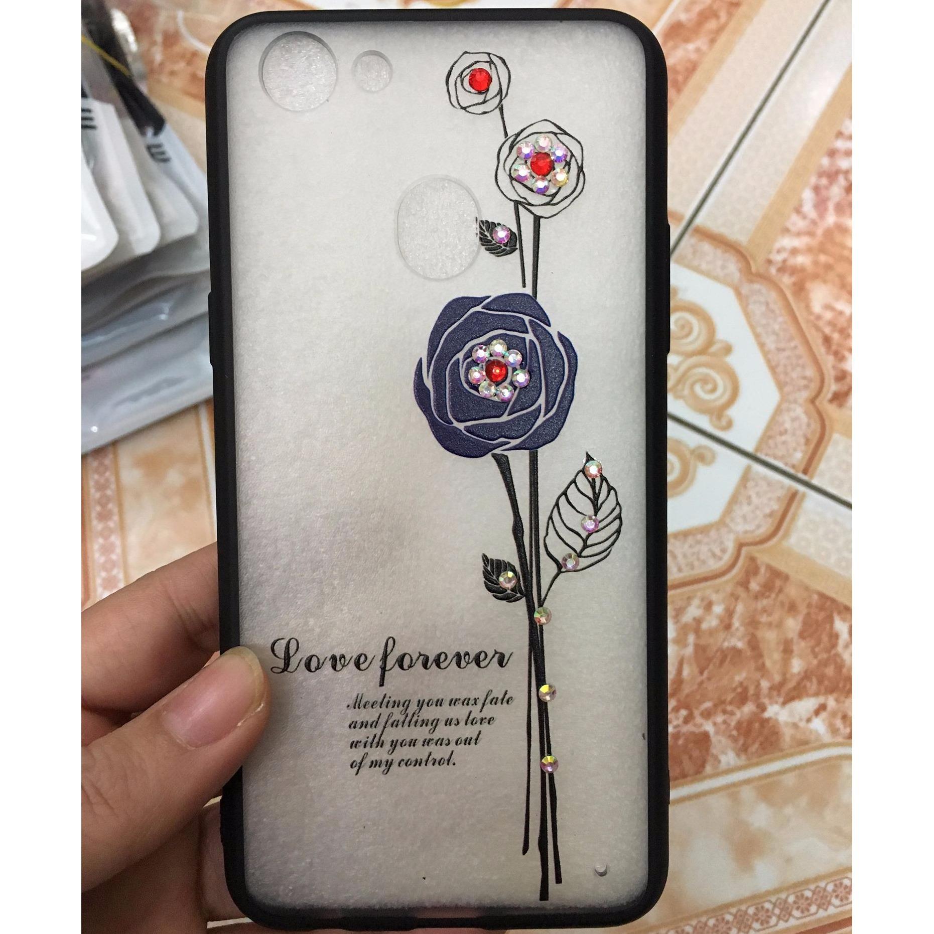 Ốp lưng thời trang đính đá cho Oppo F5