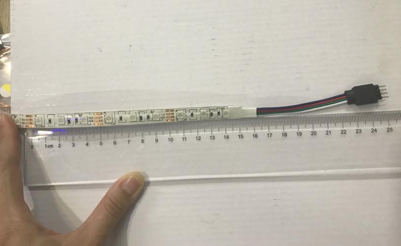 Led dây SMD5050 RGB IP65, cuộn 5m 12Vdc