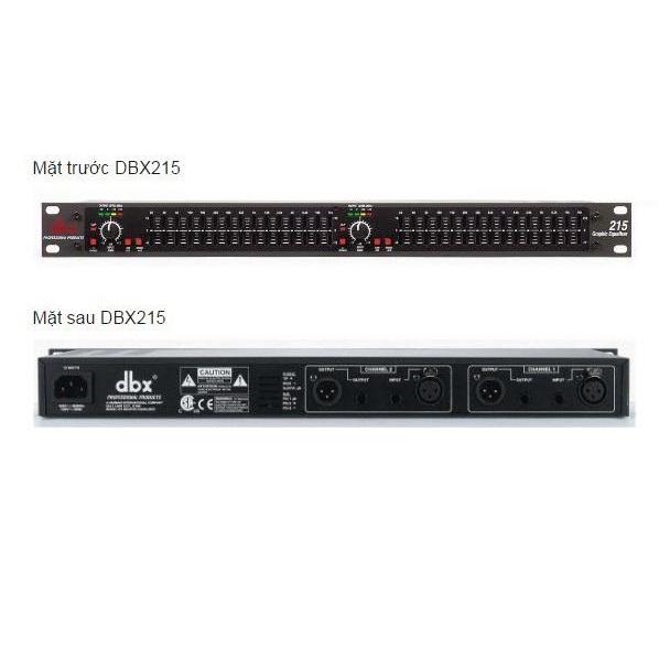Lọc xì equalizer dbx 215