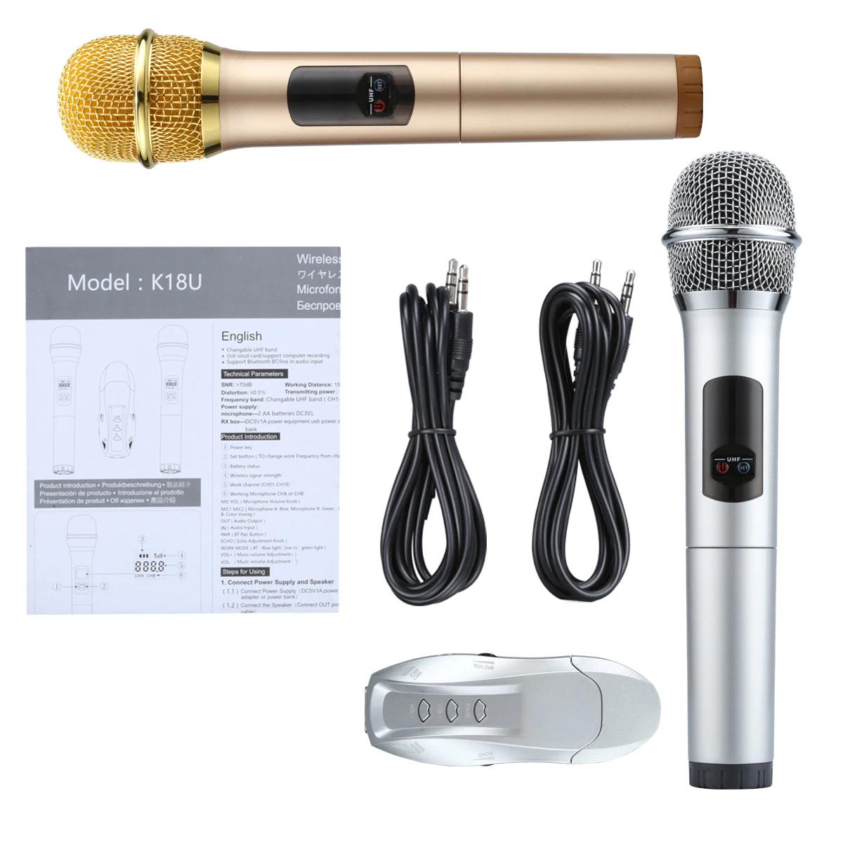 MICRO EXCELVAN K18U (MIC ĐÔI + BỘ PHÁT)