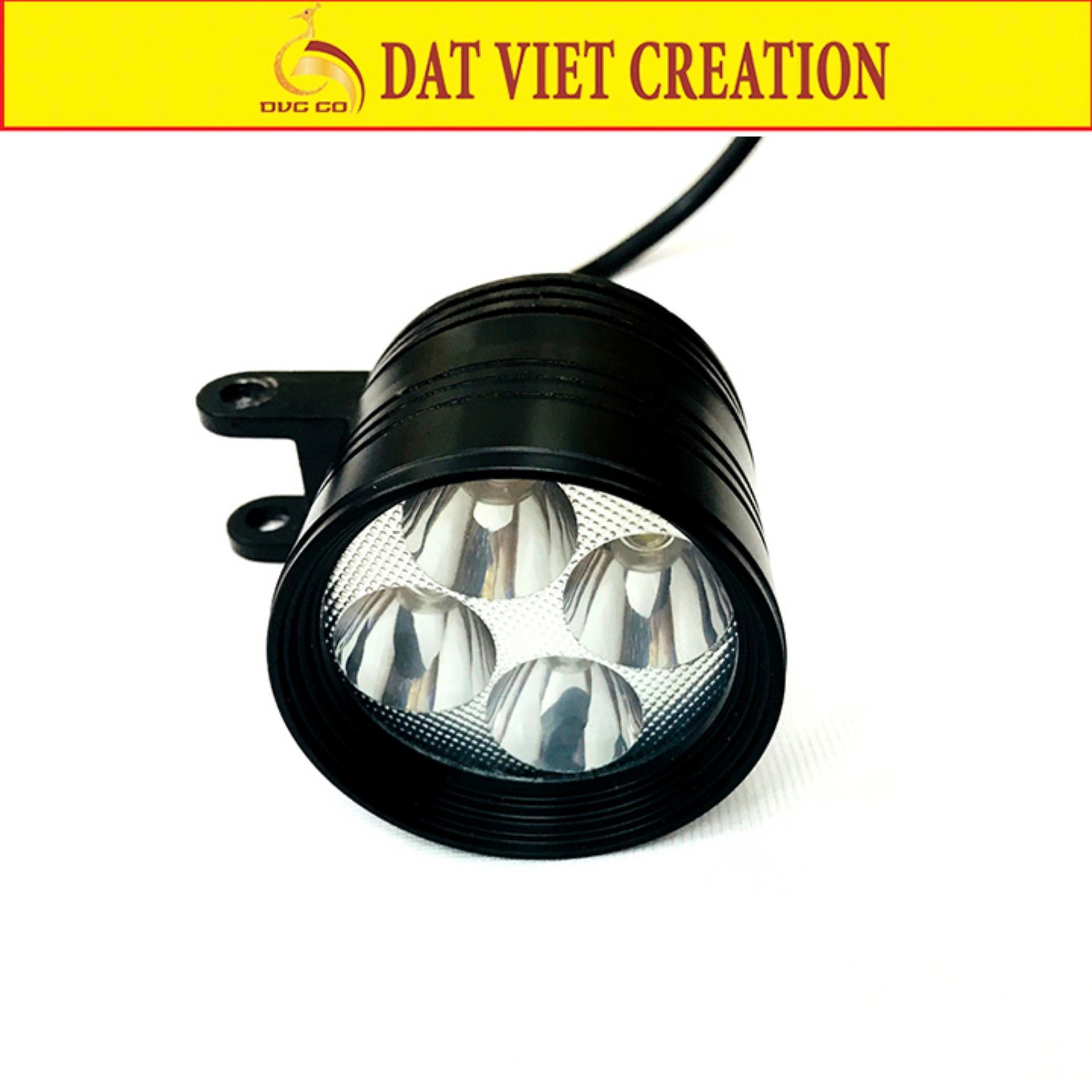 Đèn pha led trợ sáng L4 CYT gắn xe máy 4