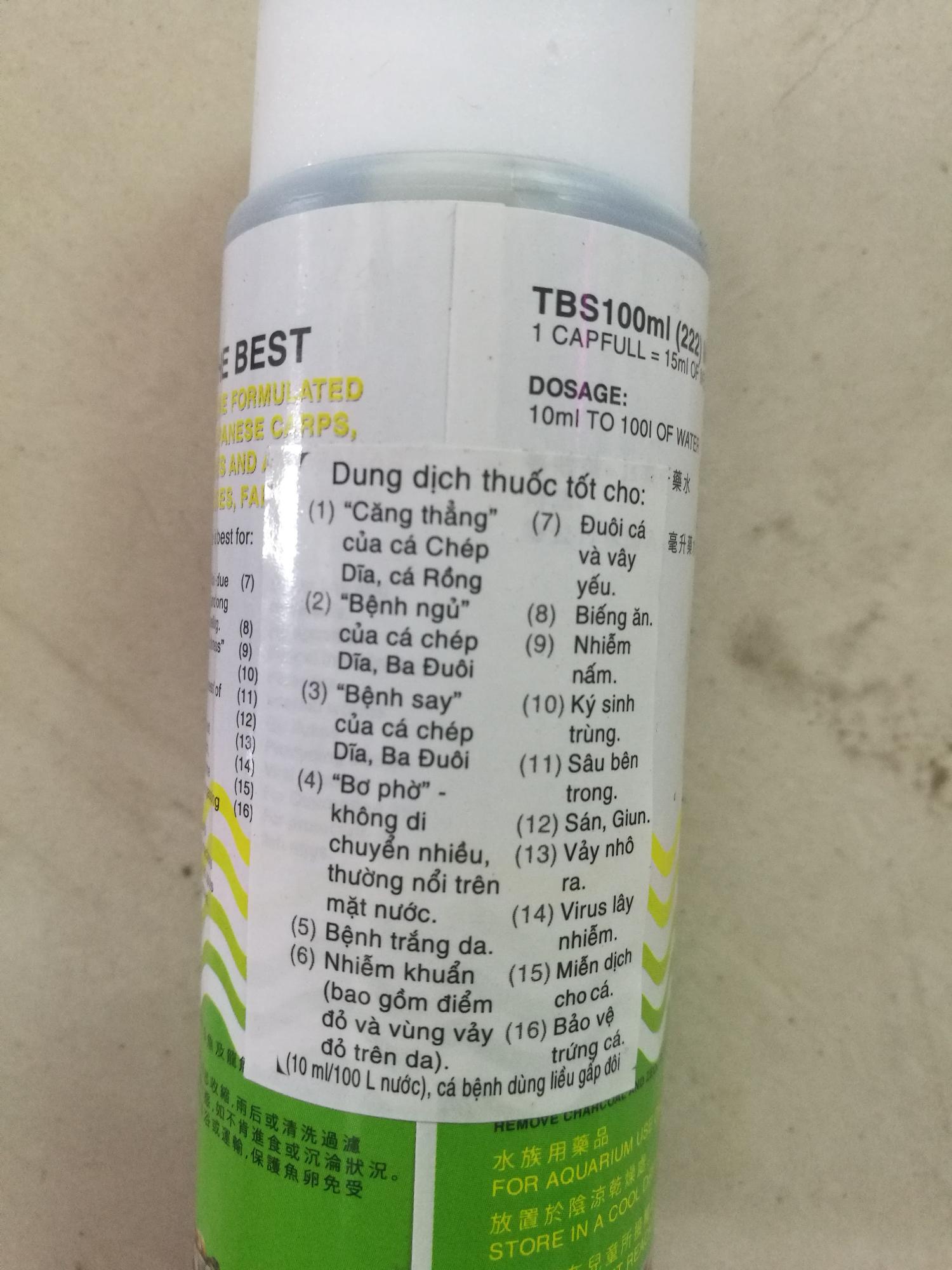 [HCM]Thuốc dưỡng cá The Best