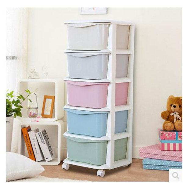 Tủ nhựa đựng đồ cao cấp 5 tầng cho bé